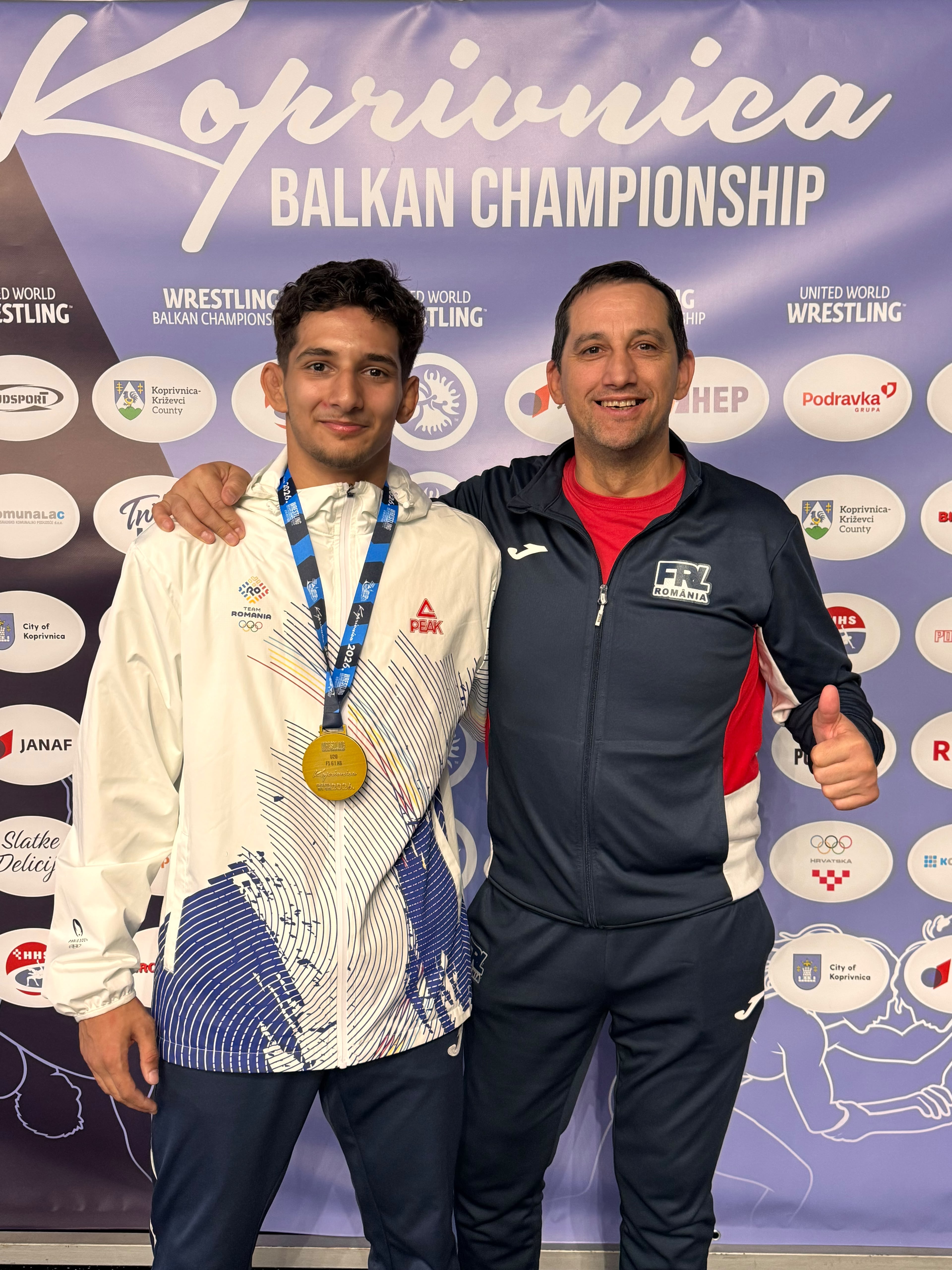 Campionatul Balcanic de lupte U20 de la Koprivnica